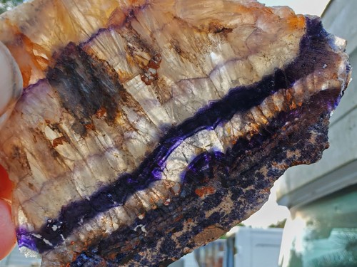 Blue john fluorite - john, part