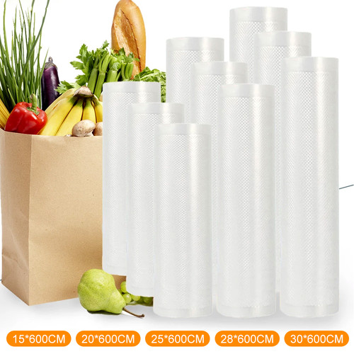Food vacuum sealer rolls - vacuum, bags