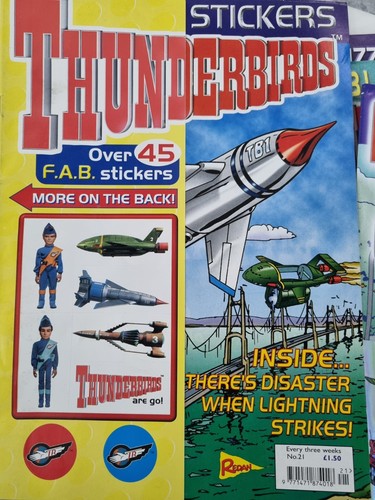 Thunderbirds 2002 magazine - thunderbirds, no