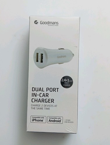 Goodmans dual port car - port, in-car