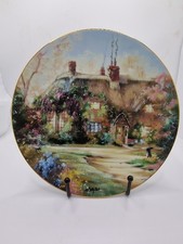 ENGLISH COUNTRY COTTAGES BY MARTY BELL HAMILTON COLLECTION PLATES - SELECT PLATE