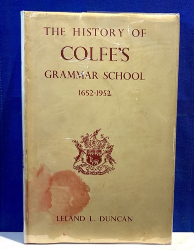 The history colfe grammar - history,