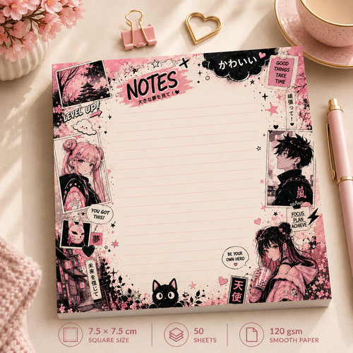 Handmade mini notepad - handmade,