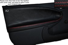 RED STITCH 2X FRONT DOOR CARD