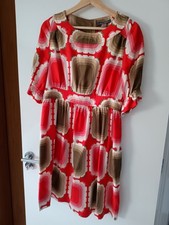 Orla Kiely Belted Silk Dress