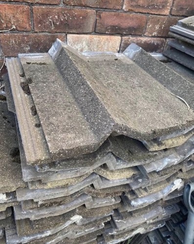 Concrete roof tiles - roof,