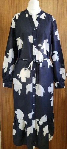 Ladies navy white - m&s,