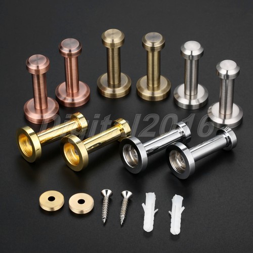 Brass towel robe coat hanger - brass,