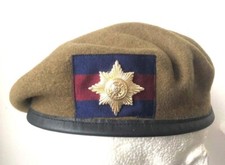 IRISH GUARDS BERET & BRASS CAP