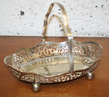 Vintage EPNS Oval Basket ~Fruit Bowl ~Bon Bon Tray in VGC (BLK2)