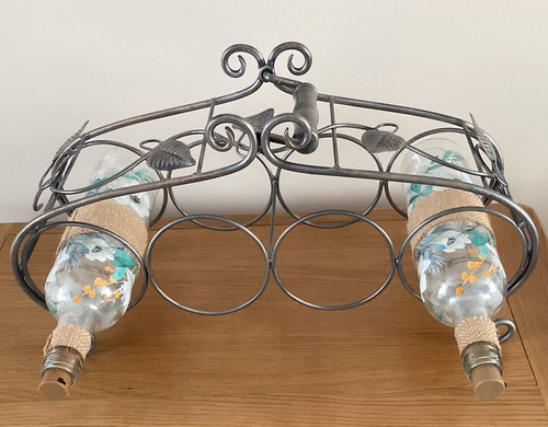 Wine rack with handle shabby - rack,