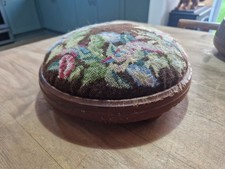 Vintage Round 10” Wooden