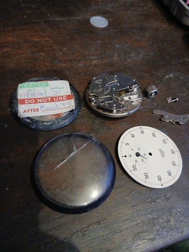Heuer 7700 stopwatch movement - heuer,