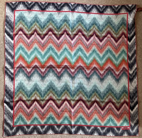 Missoni silk scarf - missoni, zigzag