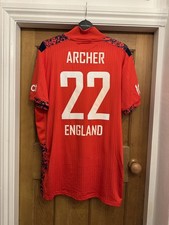 England Cricket Match Worn