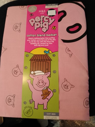 Percy pig cot - pig,