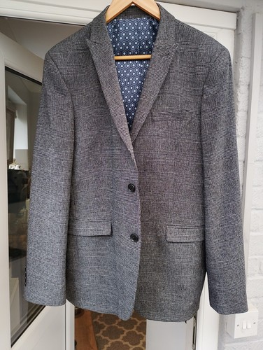 Next suit jacket grey - next,