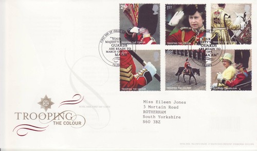 Stamps first day - gb, cover