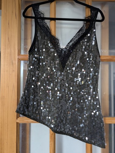 Zara sequin grey - sequin,