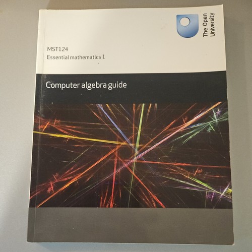 Mst124 essential mathematics - essential, 1