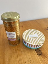 Fortnum & Mason F&M Empty Coffee Tin & Empty Marc De Champagne Truffles Box