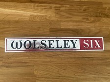 Wolseley Six 6 Classic Car