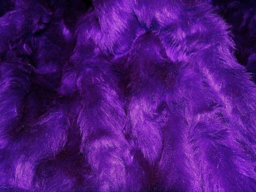 Plain fun faux fur fabric - plain,