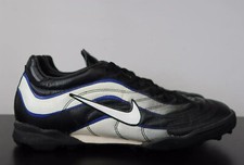 Rare Nike Mercurial TF R9 Ronaldo Astro Black Football Shoes Trainers - UK 12