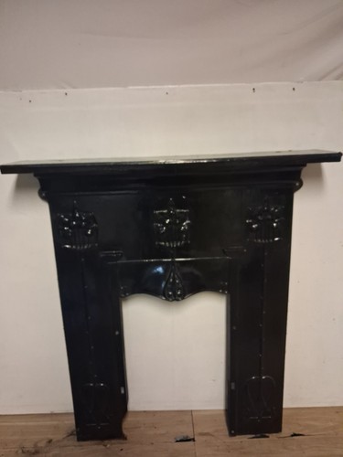 Antique cast iron - antique, fireplace