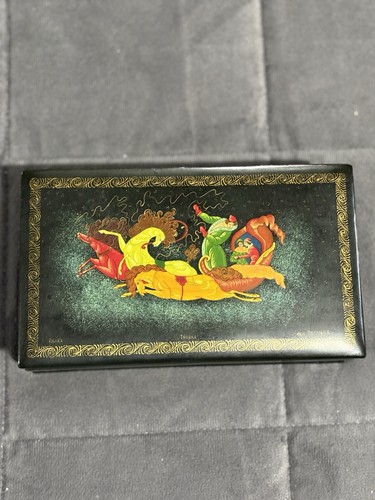 Russian folk art palekh - art,