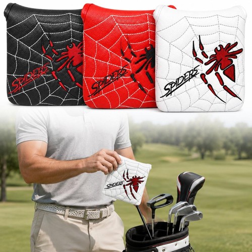 Spider embroidery golf square - spider,