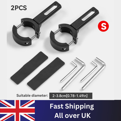 Motorcycle mount brackets - 2x,