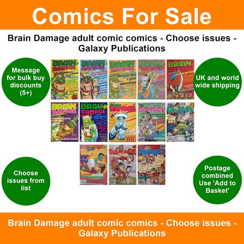 Brain damage adult comic - damage,