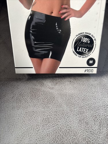 Latex mini skirt - mini,