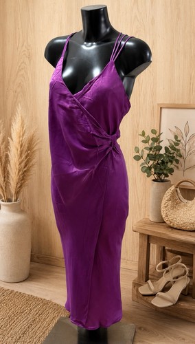 Zara women purple wrap - -, women’s