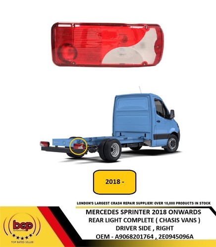 Mercedes sprinter 2018 rear - 2018, on