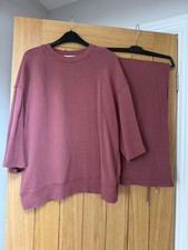 Zara Faded Effect Burgundy
