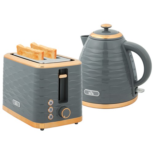 Homcom kettle and toaster set - homcom,