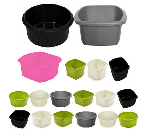 New round square bowls washing - square,