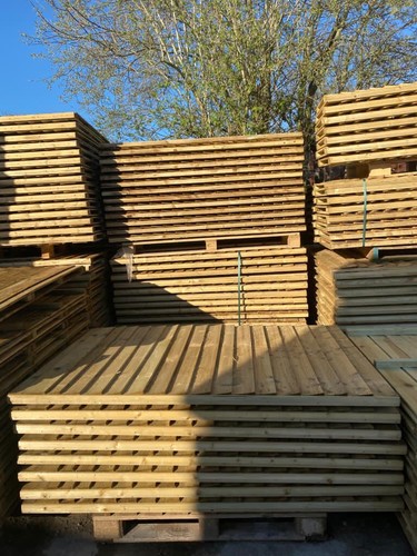Pressure treated feather edge - treated,