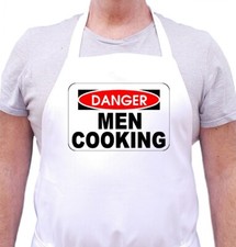 Funny Apron For Men Danger Men