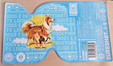 Craft Can Beer Wrap -  Dogs & Cats Living Together -  Sureshot Brewing - UK