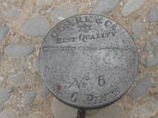 ANTIQUE CAST IRON  CLARK AND