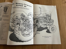 farm mechanization . magazine march 1963 . massey ferguson super 90 double page