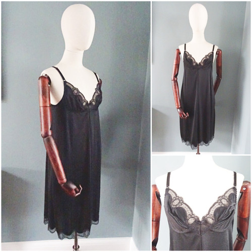Vintage full slip petticoat - vintage,
