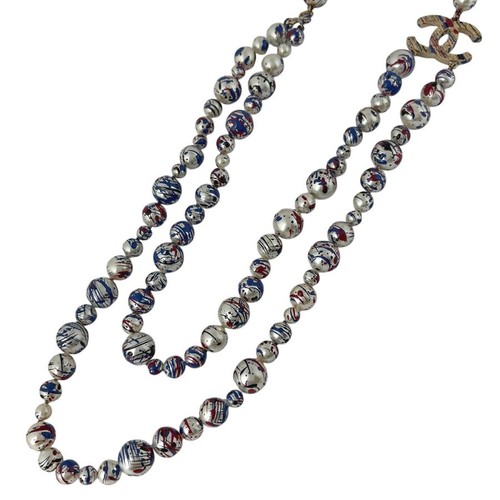 Chanel necklace coco mark long - necklace,