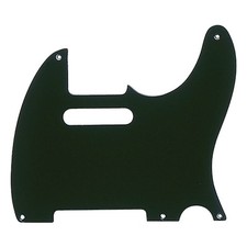 Fender Pure Vintage 1 Ply 5 Hole Telecaster Scratchplate/Pickguard (Black)