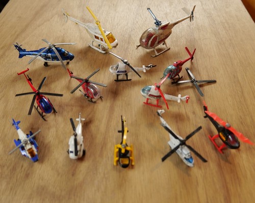 Bundle die cast helicopters - of, die-cast