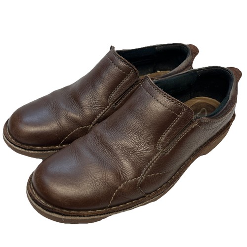 Clarks tumbled leather slip - clarks,