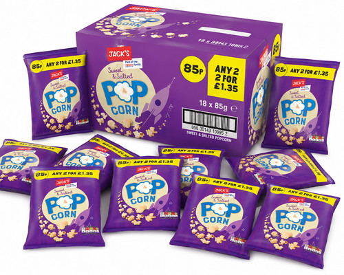 Jack sweet salted popcorn - &,